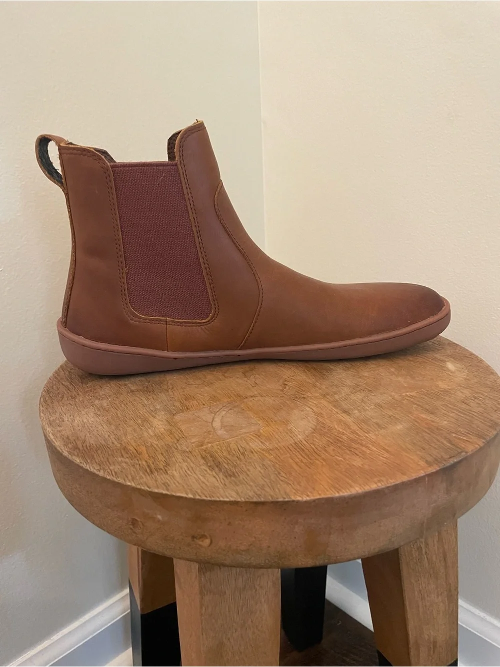 Vivobarefoot Sensus Chelsea Boot Women’s in Dark Tan